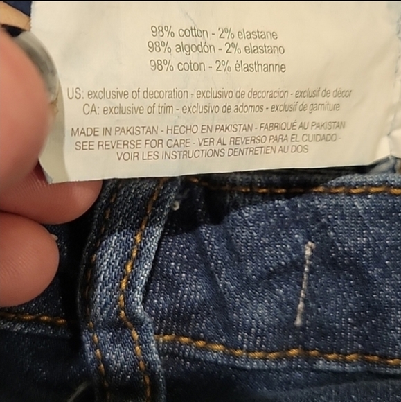 ❤ ELLA MOSS ANTHROPOLOGIE HIGH WAIST STRAIGHT LEG CROP JEANS 12 (31) - Picture 3 of 7